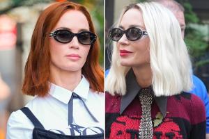"Der Teufel trägt Prada 2": Emily Blunt zeigt Platinblond-Look am Set
