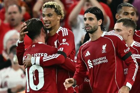 Im Zeichen Jotas: Liverpool gewinnt emotionalen Liga-Auftakt Im Zeichen Jotas: Liverpool gewinnt emotionalen Liga-Auftakt