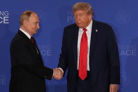 US-Präsident Donald Trump schwenkte nach dem Gipfel in Alaska auf die russische Linie ein.