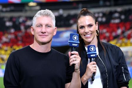 Bastian Schweinsteiger und Ester Sedlaczek