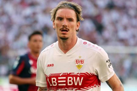 ANGRIFF: Nick Woltemade - Note: 3,5 - Wurde von den Mitspielern permanent zwischen den Linien gesucht. Doch Upemecano verfolgte ihn auf Schritt und Tritt. Hatte vor der Pause trotzdem eine durchaus beachtlich Erfolgsquote und sorgte für die Unvorhersehbarkeit im VfB-Spiel. Vor dem Tor aber glücklos.