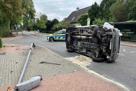 Unfall Kirchharpener Straße