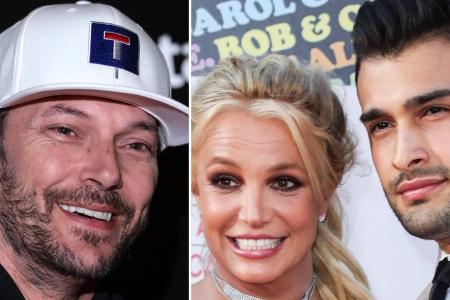 Britney Spears Ex Sam Asghari stichelt gegen Vorgänger Kevin Federline Britney Spears Ex Sam Asghari stichelt gegen Vorgänger Kevin Federline
