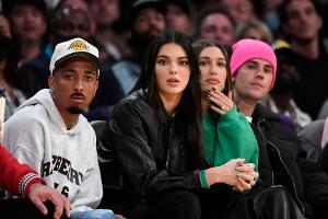 Hailey Bieber scherzt über Justins Foto mit Kendall Jenner