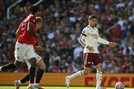 Havertz eingewechselt: Arsenal siegt im Old Trafford