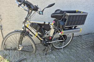 selbstgebasteltes E-Bike