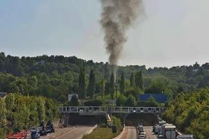 Brand Engelbergtunnel A81
