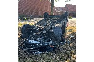 Der Fahrer kam in ein Krankenhaus.