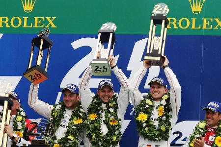 Abstecher in die Langstreckenmeisterschaft - Im Jahr 2015 wagt Hülkenberg ein Experiment und nimmt im Rahmen der FIA-Langstreckenmeisterschaft im Porsche Platz. Beim legendären 24-Stunden-Rennen von Le Mans fährt 'Hülk' mit Earl Bamber und Nick Tandy den Sieg und den damit größten Erfolg seiner Motorsport-Karriere ein. Ein überaus erfolgreiches Intermezzo im WEC-Boliden.