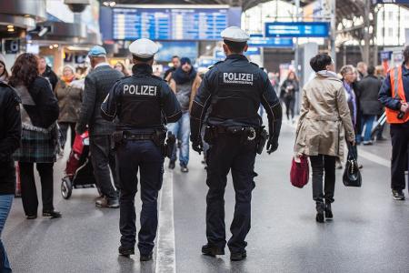 Eine Bundespolizeistreife im Hamburger Hauptbahnhof.
Symbolfoto: Bundespolizei