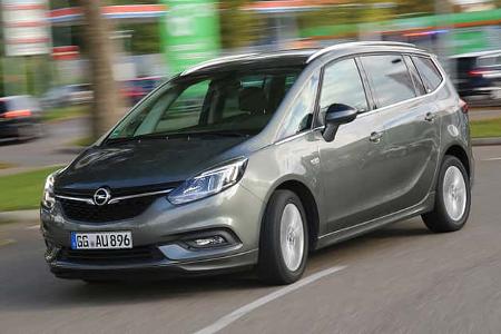 Opel Zafira 1.6 CNG, Exterieur