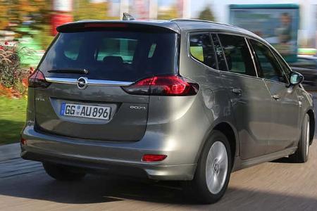 Opel Zafira 1.6 CNG, Exterieur