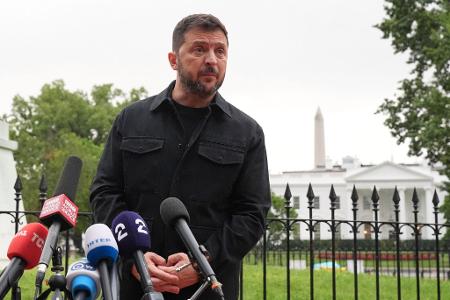 Der ukrainische Präsident erklärte sich zu Verhandlungen ohne Vorbedingungen bereit.