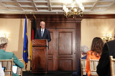 Merz zog eine positive Bilanz des Ukraine-Gipfels in Washington.