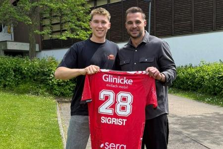 Schweizer Rückraumtalent Sigrist ab 2026 in Melsungen Schweizer Rückraumtalent Sigrist ab 2026 in Melsungen