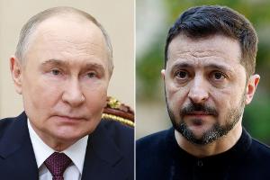 Kremlchef Putin hat hohe Hürden vor einer Begegnung mit dem Ukrainer Selenskyj aufgebaut. (Archivbild)