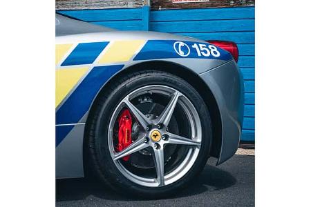 07/2022, Ferrari 458 Italia Polizeiauto in Tschechien