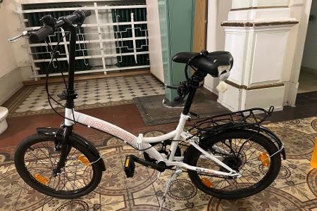 Klappfahrrad der Marke Dacapo Klappfahrrad der Marke Dacapo