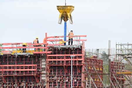 Die Investitionen in Bauten nahmen im zweiten Quartal um 2,1 Prozent ab. (Archivbild)