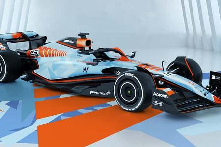 Williams FW45 - Gulf-Design - 2023