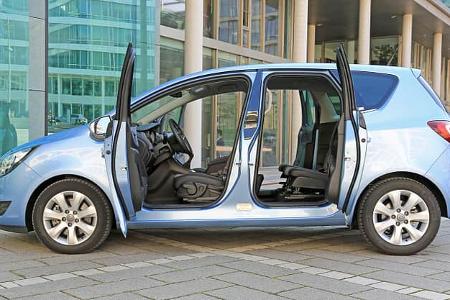 Opel Meriva 1.6 CDTI, Seitenansicht