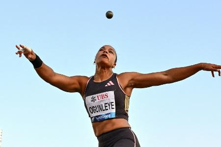 Diamond League: Ogunleye in Brüssel unter 19 Metern