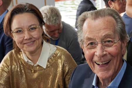 Franz Müntefering und Michelle Müntefering