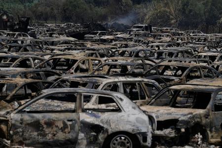 Jeder Großbrand verursacht Millionenschäden. (Archivbild)