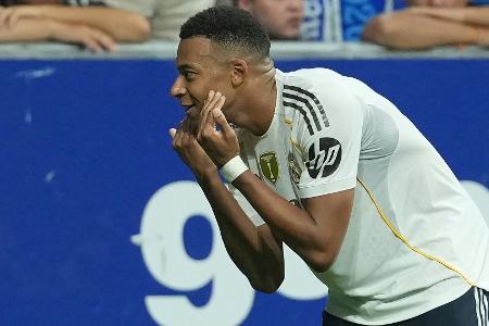 Mbappé trifft doppelt: Real bleibt makellos Mbappé trifft doppelt: Real bleibt makellos