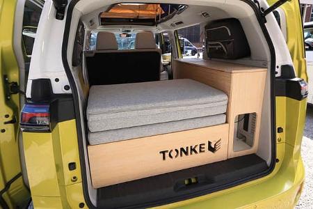 Tonke ID.Buzz Explorer, Heck, Bett Tonke ID.Buzz Explorer, Heck, Bett