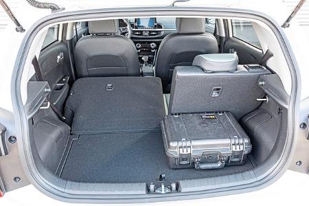 Kia Picanto, Kofferraum