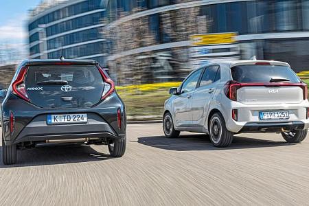 Kia Picanto und Toyota Aygo X