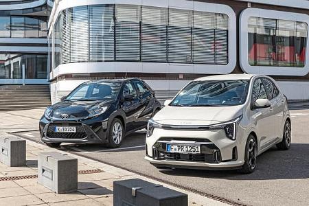 Kia Picanto und Toyota Aygo X