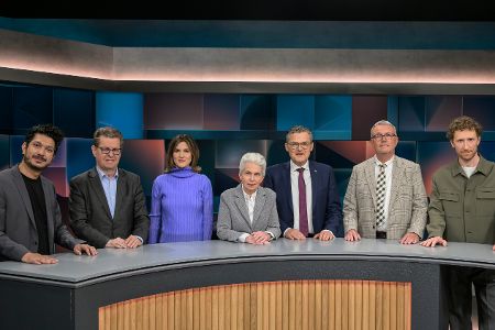 Talkrunde bei Hart aber Fair.