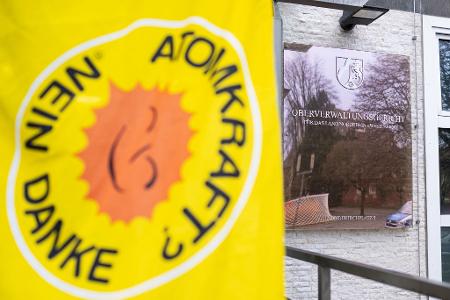 Die Lagerung von Atommüll in Ahaus war auch schon ein Fall für das Oberverwaltungsgericht NRW in Münster. (Archivbild)
