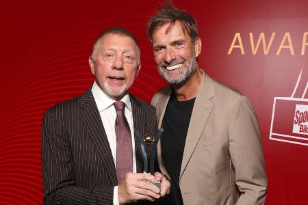Jürgen Klopp rührt seinen Kumpel Boris Becker zu Tränen Jürgen Klopp rührt seinen Kumpel Boris Becker zu Tränen
