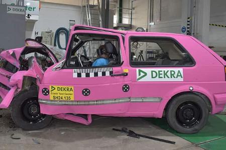 VW Golf II Crashtest Dekra (2025) VW Golf II Crashtest Dekra (2025)