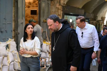 Bundesministerin besucht palästinensische Gebiete