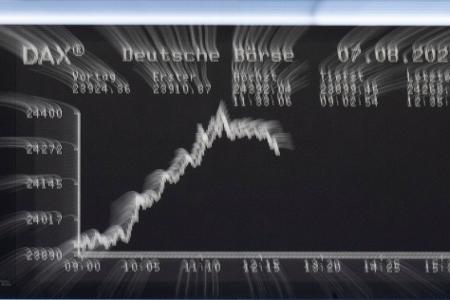 An der Börse sorgen Trumps Ankündigungen immer wieder für ein Auf und Ab. (Archivbild)