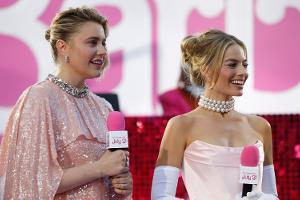 Greta Gerwig und Margot Robbie