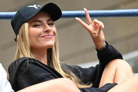 Sophia Thomalla bringt Alexander Zverev bei den US Open Glück Sophia Thomalla bringt Alexander Zverev bei den US Open Glück