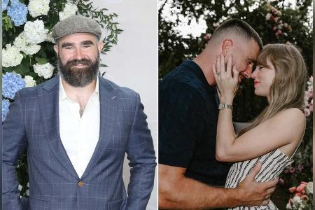 Taylor Swift und Travis Kelce: Bruder Jason gratuliert zur Verlobung Taylor Swift und Travis Kelce: Bruder Jason gratuliert zur Verlobung