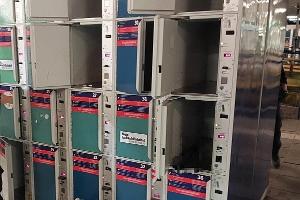 Betroffene Gepäckschließfachanlage im Bahnhof Altona-
Foto: Bundespolizeiinspektion Hamburg