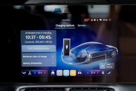 Mercedes-Benz CLA 250+ EQ, Infotainment