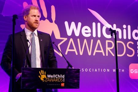 Für WellChild-Gala: Prinz Harry besucht London am Todestag der Queen