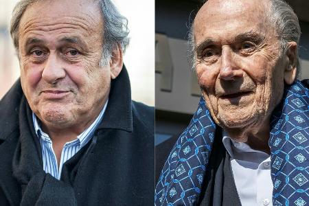 Freispruch für Blatter und Platini rechtskräftig Freispruch für Blatter und Platini rechtskräftig