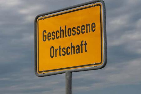 Geschlossene Ortschaft Geschlossene Ortschaft