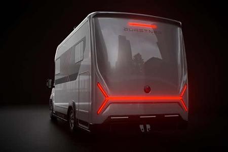 Bürstner Signature Fiat Ducato Heck aus GFK mit LED-Leuchten