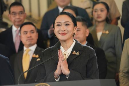 Paetongtarn Shinawatra stammt aus einer der einflussreichsten Familien Thailands.