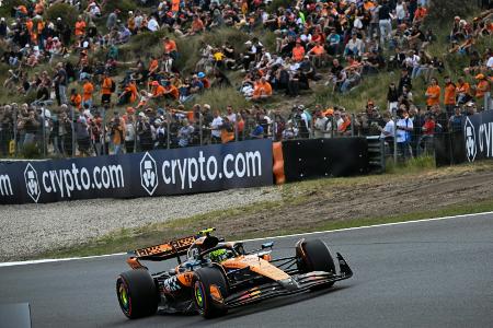 Norris vor Piastri - Verstappen im Kies Norris vor Piastri - Verstappen im Kies